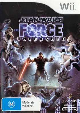 Star Wars - The Force Unleashed box cover front